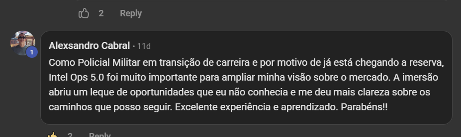 Depoimento de Alexsandro Cabral